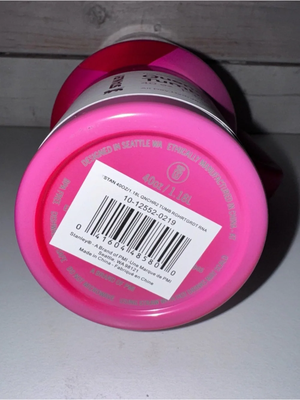 Stanley x Target 40oz Quencher - Rouge Heart Gradient - Valentines NWT Release - Picture 8 of 8